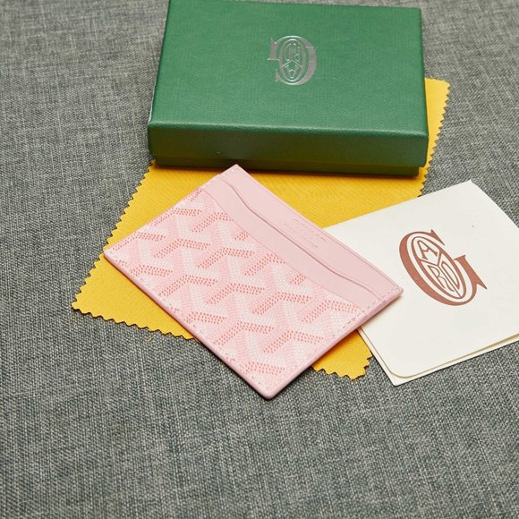 Goyard Saint-Sulpice Card Holder - Pink - Picture 7 of 9